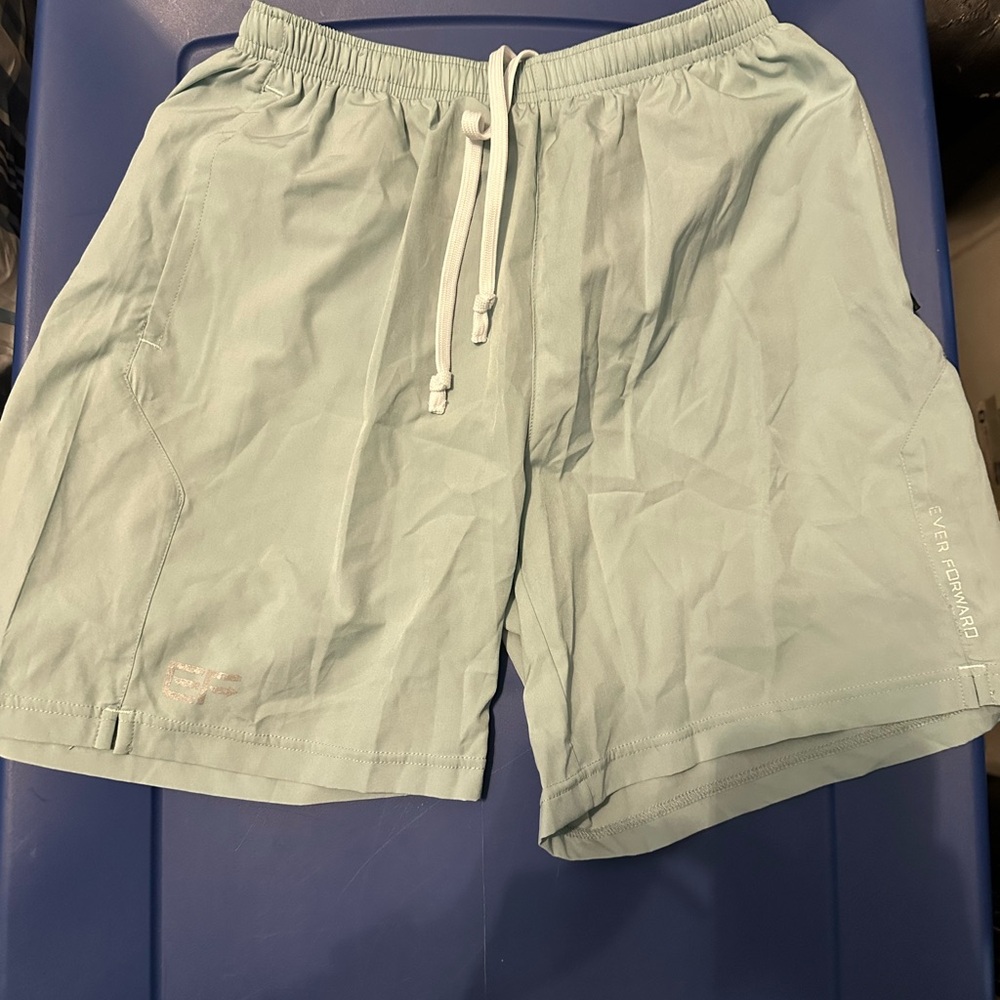 Light Blue Ever Forward Athletic Shorts
